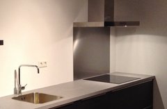 RVS Achterwand op maat