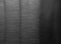 Achterwand zwart RVS geborsteld