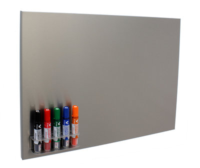 Edel Steel RVS magneetbord 150x75 - Beschrijfbaar - Frameless