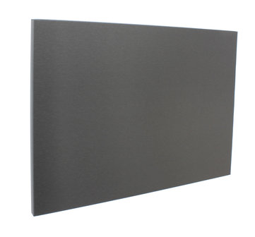 Edel Steel Magneetbord Zwart 45x30 - EdelBlack