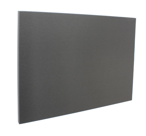 Edel Steel Magneetbord Zwart 50x100 - EdelBlack