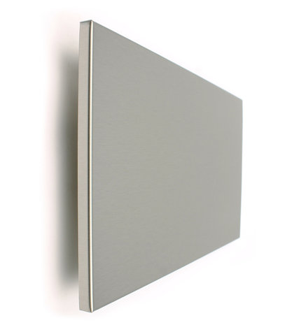 Küchenrückwand edelstahl 70 x 65