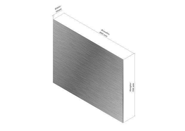 Achterwand 90 x 70