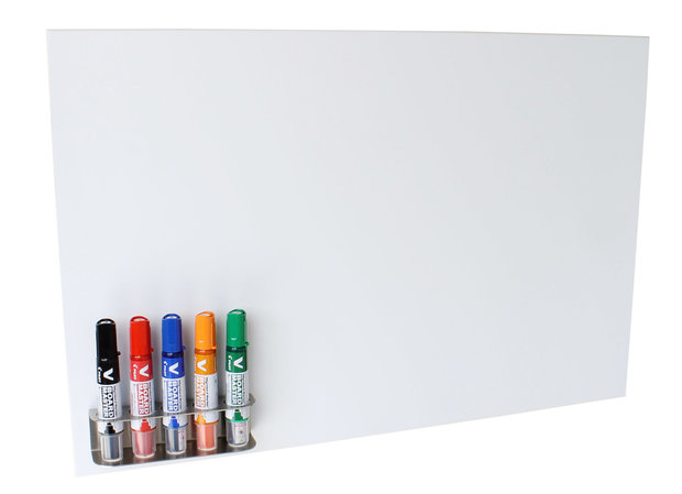 Edel Steel Whiteboard 60x45 - Magnetisch - Frameless