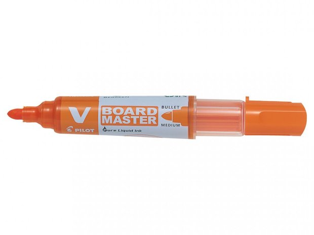 whiteboard stift oranje