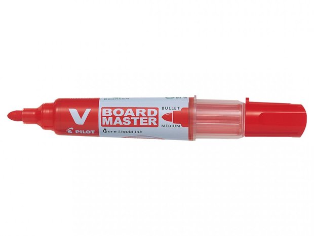 whiteboard stift rood