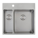 Caressi CA1534KR10 RVS Spoelbak Met Kraangat 