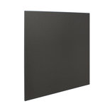 Edel Steel Keuken achterwand zwart 60x70 - EdelBlack