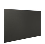 Edel Steel Keuken achterwand zwart 90x65 - EdelBlack